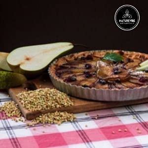 Naturevibe Botanicals Buckwheat Flour 5lb Premium Quality | Used for Baking and as Thickener