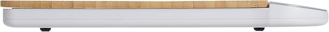 Taylor Digital Eco-Friendly Bamboo Kitchen Food Scale, 15 Pound Capacity, Natural