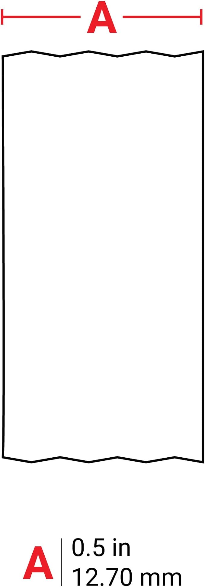 Brady M211 Portable Bluetooth Monochrome Label Printer & Authentic (M21-500-595-WT) All-Weather Vinyl Label for Indoor/Outdoor ID, Lab and Equipment Labeling, Black on White .5" W 21' L