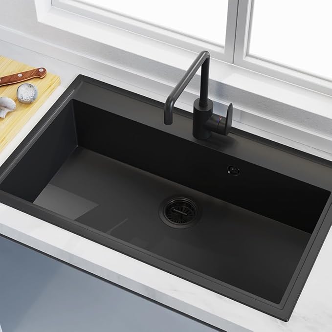 KONE 3-1/2 Inch Bronze Kitchen Sink Drain Assembly Kit - Oil Rubbed Bronze Stainless Steel with Strainer Basket/Drain Stopper