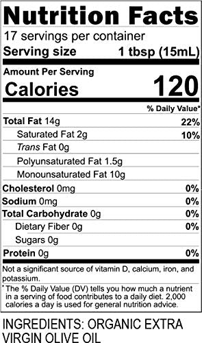 Blazing Bella Cold Pressed Extra Virgin Olive Oil (250 ML)