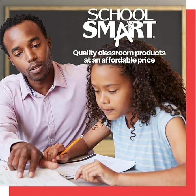 School Smart Butcher Kraft Paper Roll, 50 lbs, 18 Inches x 1000 Feet, Brown