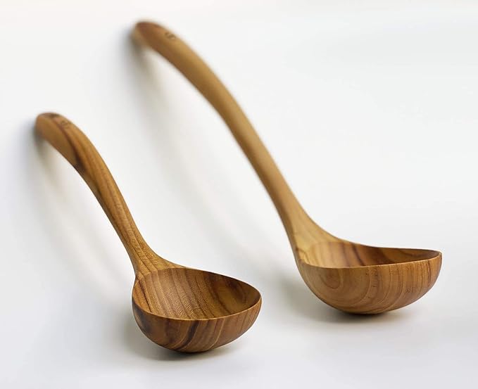 FAAY Original Eco-Friendly Wooden Serving Ladle