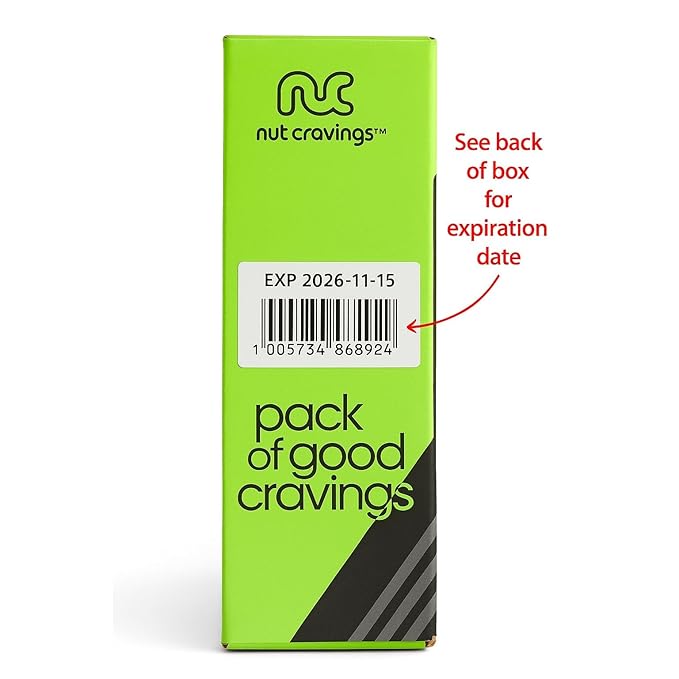 NUT CRAVINGS - Mixed Nuts Gift Basket + Green Ribbon (7 Assortments, 2.2 LB) Food Arrangement, Healthy Snack Care Package, Food Assortments