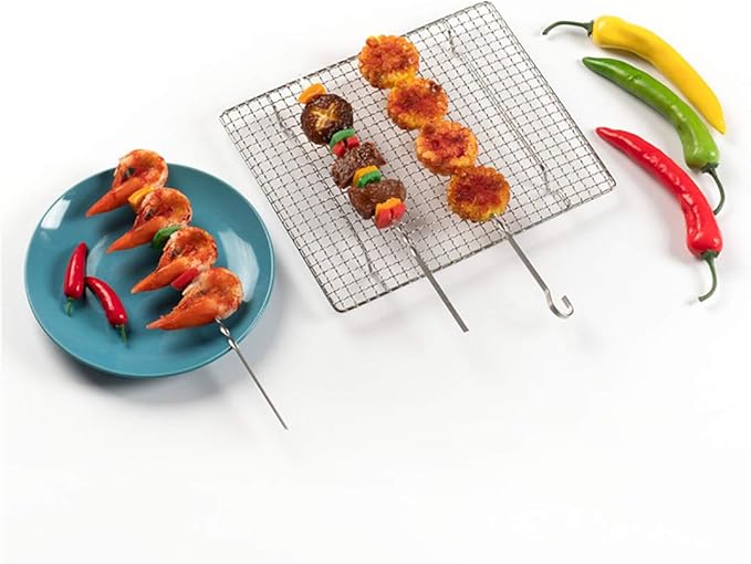 100% Stainless Steel Wire Cooling Rack Heavy Duty Roasting Rack for Baking Cooking Roasting Grilling By InBlossoms