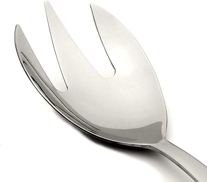 Oneida Nocha 2 Piece Everyday Flatware Salad, 18/0 Stainless Steel, Silverware Set