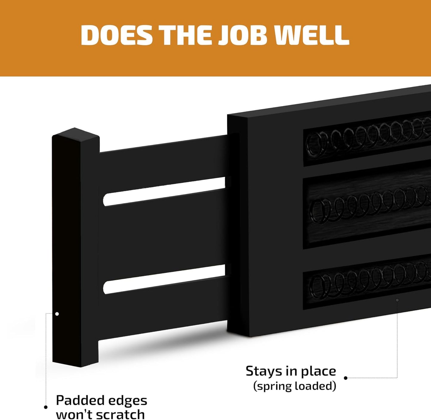 6 Pack Drawer Dividers 4 Inch High, 11”-17" Adjustable Bamboo Organizers Large Expandable Drawer Separators for Cloths, Dresser, Bedroom, Bathroom, Baby Drawer, Office & Kitchen Utensils (Black)