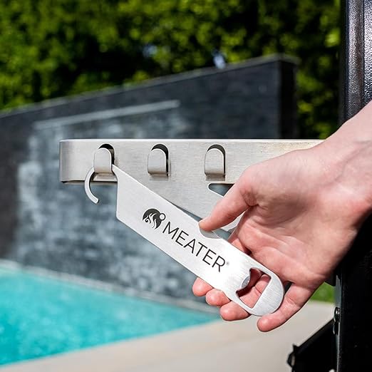 MEATER Pro Bundle: Smart Wireless Meat Thermometer with Built-in WiFi | Kitchen Towel & Bar Blade Opener | Long Range for Grilling, Smoking, Roasting & BBQ | Limited Edition Brown Sugar Color