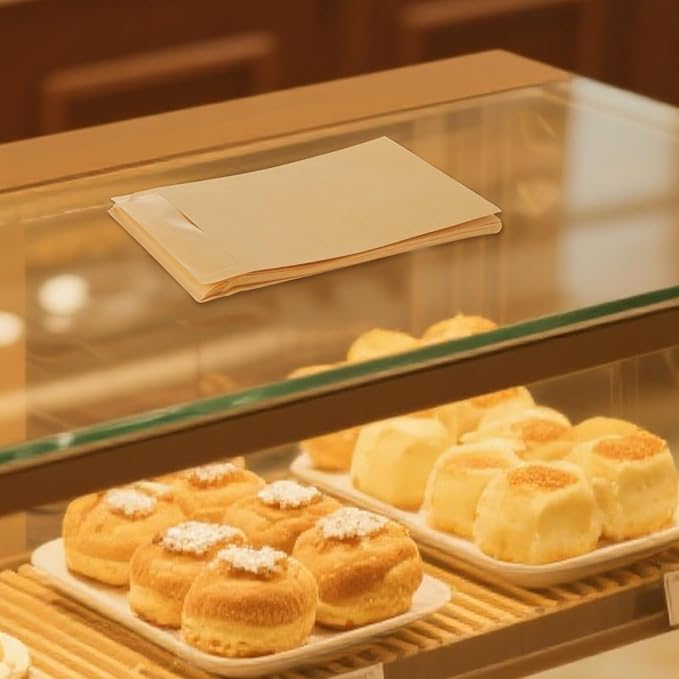 800 Pack Wax Paper Sandwich Bags 4x6 inch Wax Paper Bags, Greaseproof Bag Paper Cookie Bags Bakery Wax Bag for Food, Sandwich, Snacks, Cookie, Candies and More