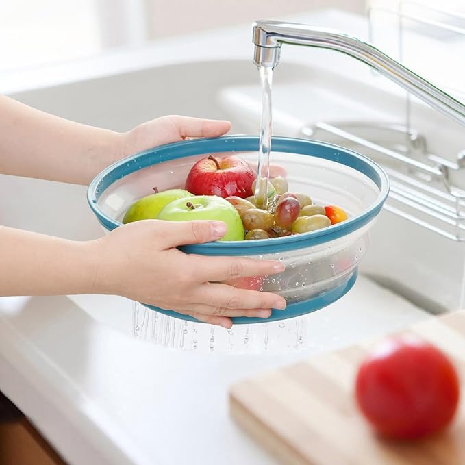 4 in 1,WENWELL Vented Collapsible Microwave Splatter Cover & Mat,Kitchen dish bowl Plate lid for Food,Dishwasher-Safe,BPA-Free Silicone & Plastic