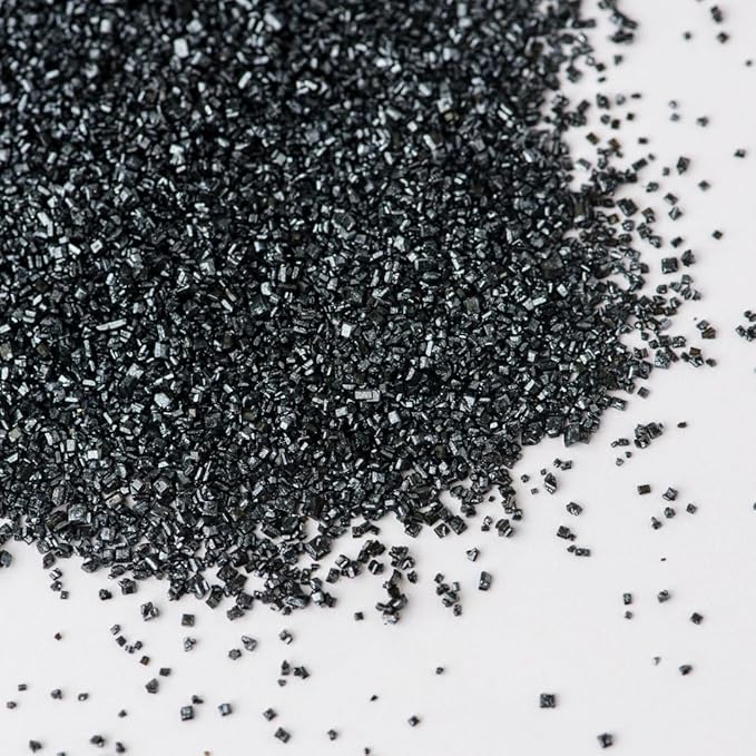 Sweets Indeed Sprinkles, Edible Sprinkle Sugar Mix, Perfect for Cake Decorations, Baking, Ice Cream, Cookies, Cupcake Topper, 5 ounces (Black)