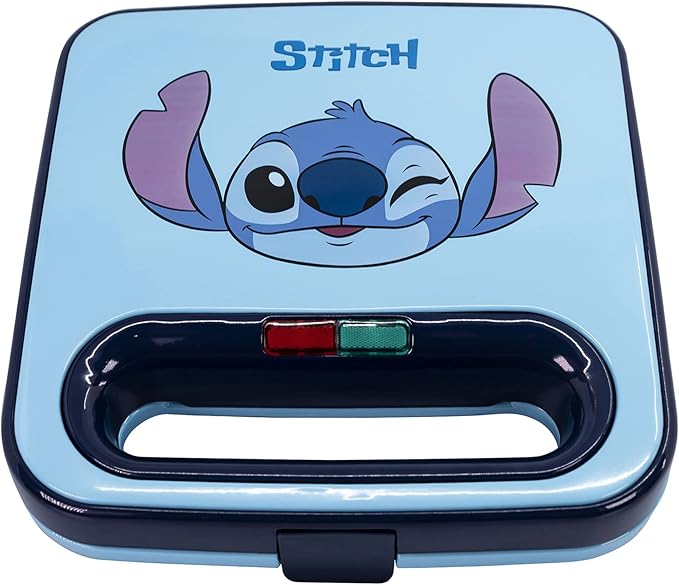 Uncanny Brands Disney Lilo and Stitch Waffle Maker - Make Lilo and Stitch Waffles - Kitchen Appliance