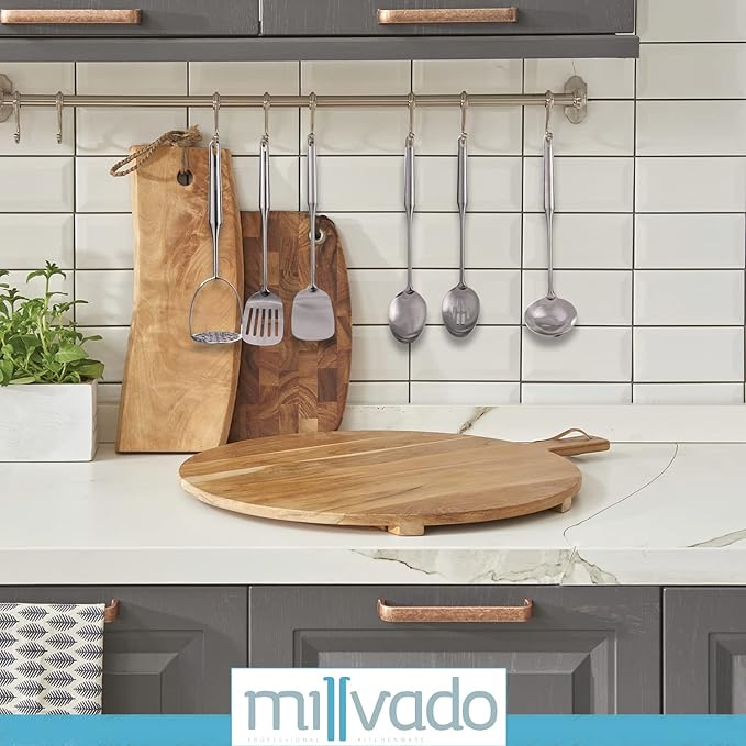 Stainless Steel Cooking Spatula,15 Inch Metal Turner, Kitchen Slotted Flipper For Grills, Camping BBQ’s, Frying Pancakes, Burgers, Large Cookware For the Professional Chef