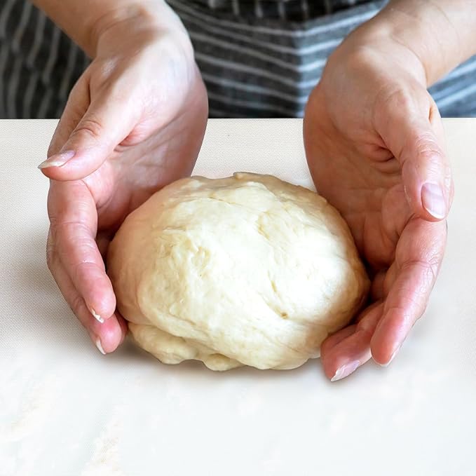 Silicone Baking Mat Roll, 16 In x 8 FT Non-Stick Pastry Mat, Cut to Any Size, Heat Resistant Food Grade Silicone Sheet, Air Fryer Liner for Pie Crust, Pizza Cookies