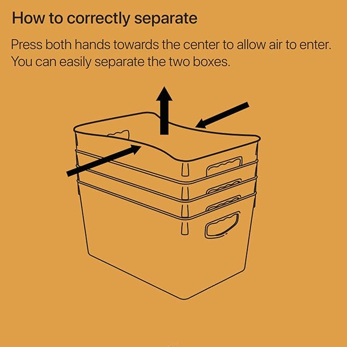 theaoo Clear Storage Bins with Lids Stackable - Large Plastic Containers for Pantry Organization and Storage - Perfect for kitchen,Fridge,Laundry Room,Bathroom,Garage,Closet,Cabinet Organizer -10 Pack