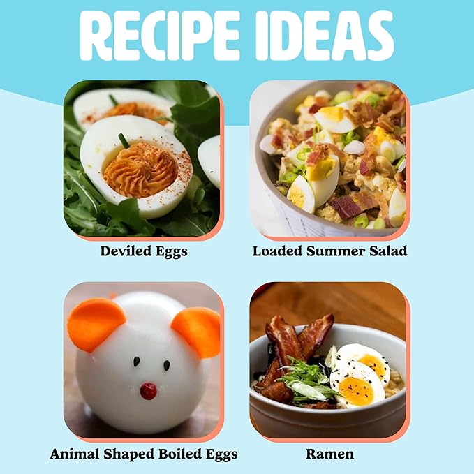 Tasty Mini Rapid Egg Cooker, 5-Egg Capacity for Perfect Hard Boiled Eggs or Omelets, Auto Shut Off, Yellow