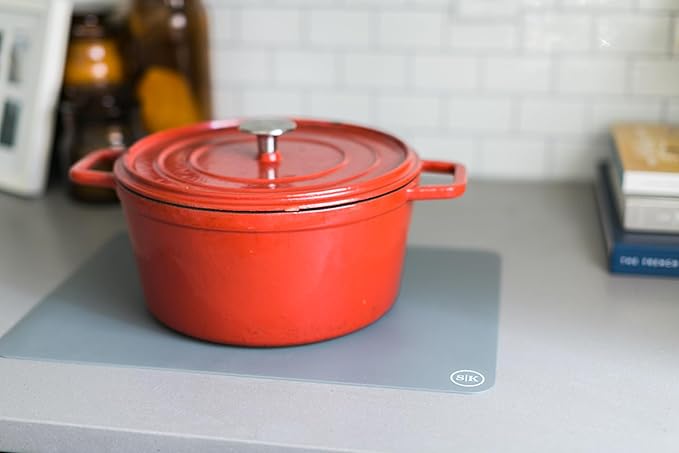 The Silicone Kitchen Starter Set Gift Bundle, 24 Regular, 12 Jumbo, 24 Mini Baking Cups, 2 Half-Sheet, 2 Quarter-Sheet Baking Mats, Blue, Green, White