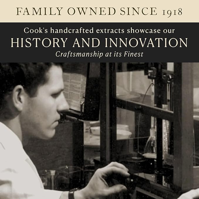 Cook's, Peach Flavoring for Baking, Preserves, Ice Cream, Jam, Cakes, 16oz