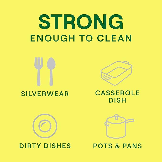 Seventh Generation Dishwasher Detergent Packs Lemon scent 2 Pack for sparkling dishes Dishwasher tabs 45 count