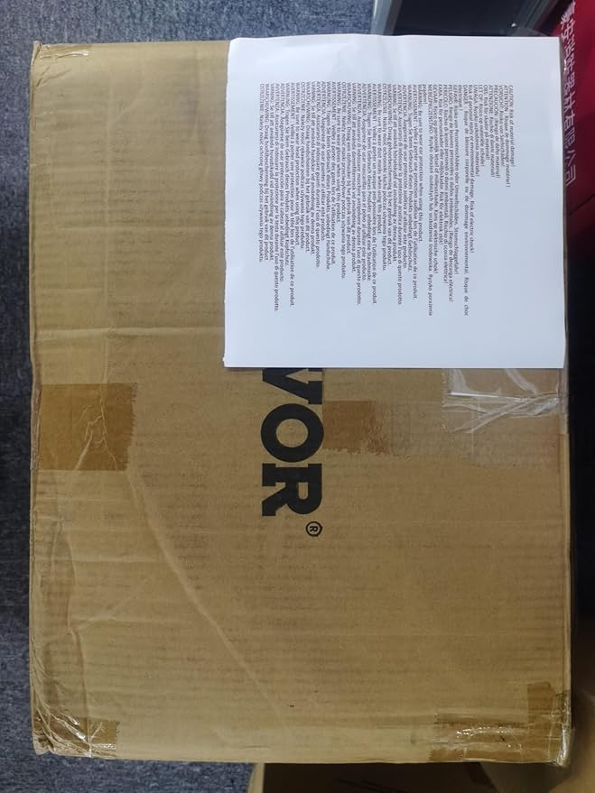 VEVOR Commercial Waffle Maker, 1230W Round Waffle Baker Machine, Non-Stick Stainless Steel Belgian Waffle Iron with Temperature and Time Control, Handle, for Restaurant Bakery Snack Bar Family