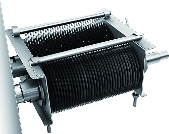 KWS SP-68 Commercial 1950W Meat Slicer 794 lbs/hr Floor Model Stainless Steel Fresh Meat Slicer Electric Meat Cutting Machine for Restaurant/Deli/Butcher Shop (7mm)