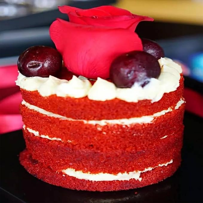 Sentovac Red Sanding Sugar for Baking Edible Sparkling Sugar Sprinkles Coarse Sugar Crystals for Baking Topping Cake Cookie Cupcake Topper Ice Cream Decoration Supplies 3.2 OZ