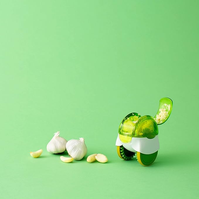 Chef'n 102-663-011 GarlicZoom Garlic Chopper, XL, Green