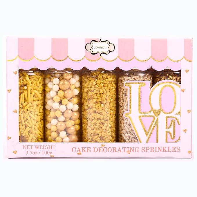 Confect Fusion Mashup Sprinkles FM Multipack 31 100 GMS for Cake Cupcake Décor, Multicolor