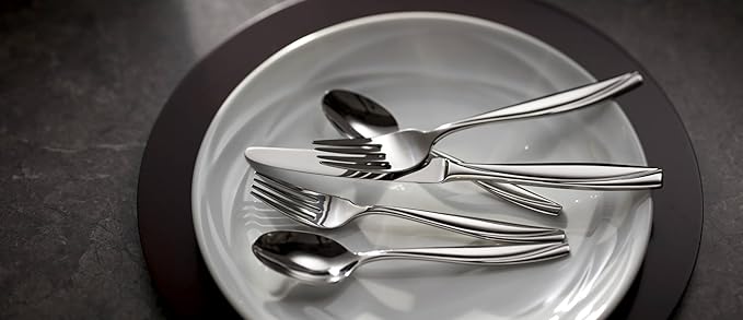Oneida Camlynn Mirror 20 Piece Everyday Flatware Set, Service for 4