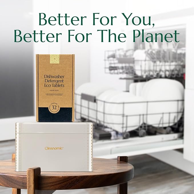 Cleanomic Dishwasher Pods and Tablet Tin Bundle