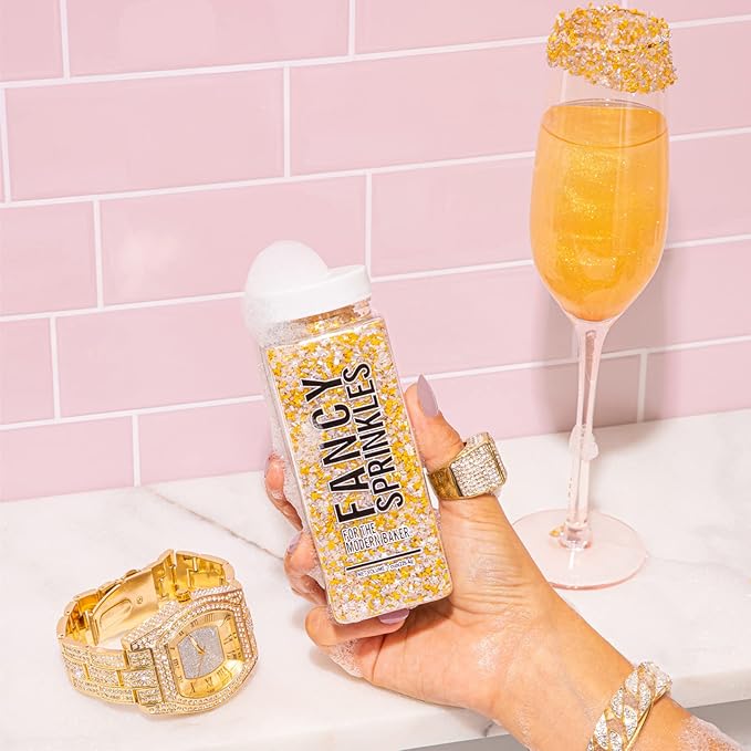 Fancy Sprinkles MVP Fancy Sugar Set (Unicorn Breath, Opal Rain and Filthy Rich 4 OZ)