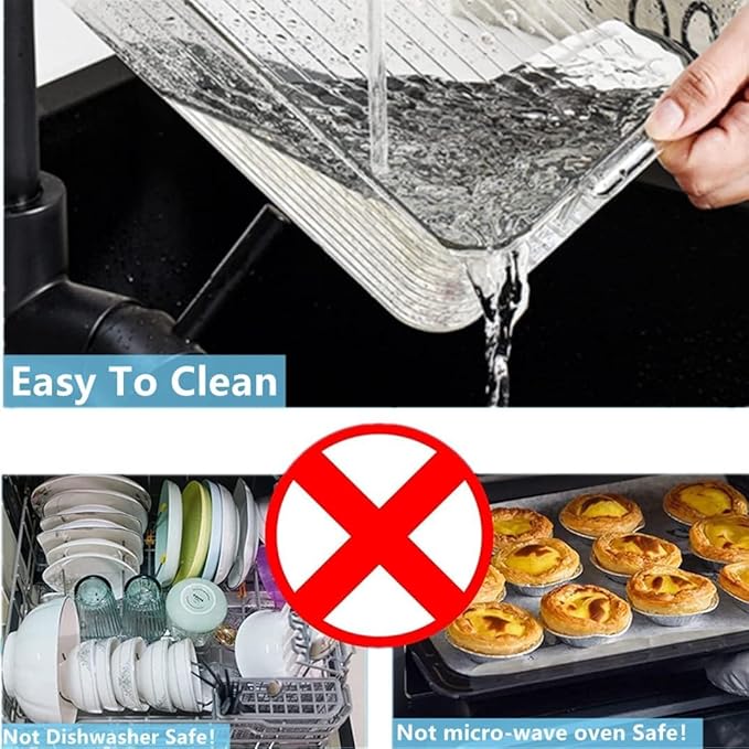 Set of 8 Clear Plastic Storage Bins, Pantry Organization and Storage, Transparent, Plastic, 4 Small + 4 Large