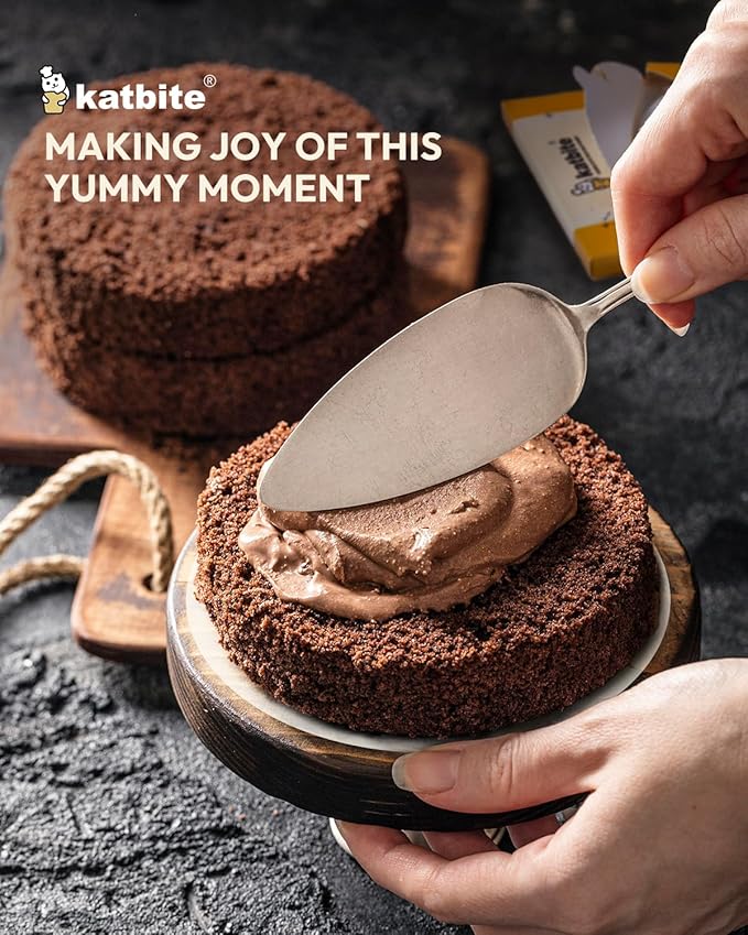 Katbite 400Pcs 6 Inch Parchment Paper Rounds, Round Parchment Paper for Cake Baking, Patty Separating, Tortilla Wrapping(2 Pack of 200Pcs)