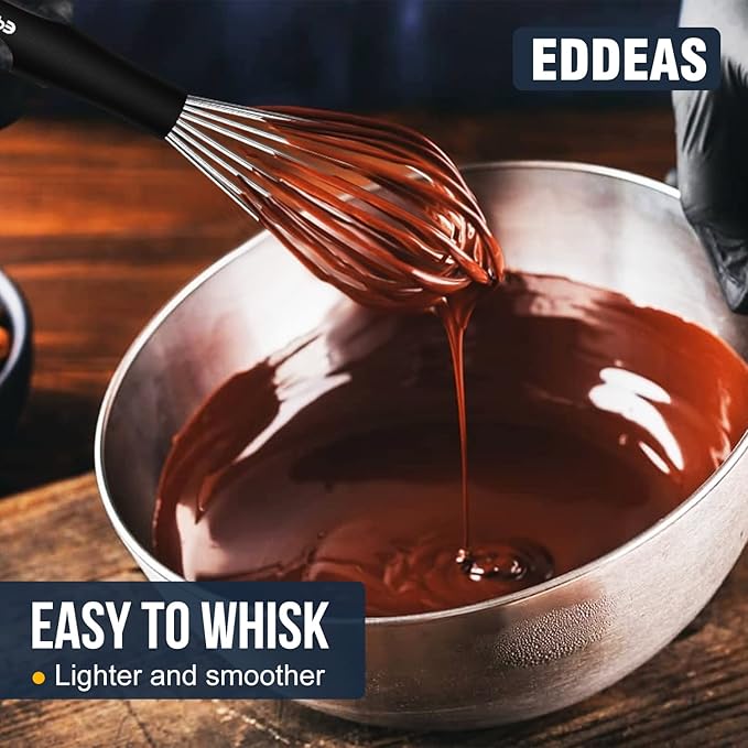 Mini Whisks - Small Whisks (7 and 5.5 inch )Stainless Steel,Kitchen Balloon Whisk, Sturdy Wires & Strong Handles,Suitable for Egg, Espresso, Hot chocolate, sauces