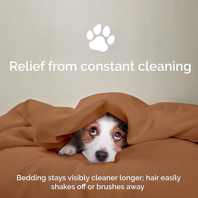 100% Viscose from Bamboo Sheets California King Size, Super Soft Bedding Set, 4PC Cooling Sheets for Hot Sleepers, Vegan Silk Moisture Wicking, Organically Grown Bedsheet, Almond - 72" x 84"