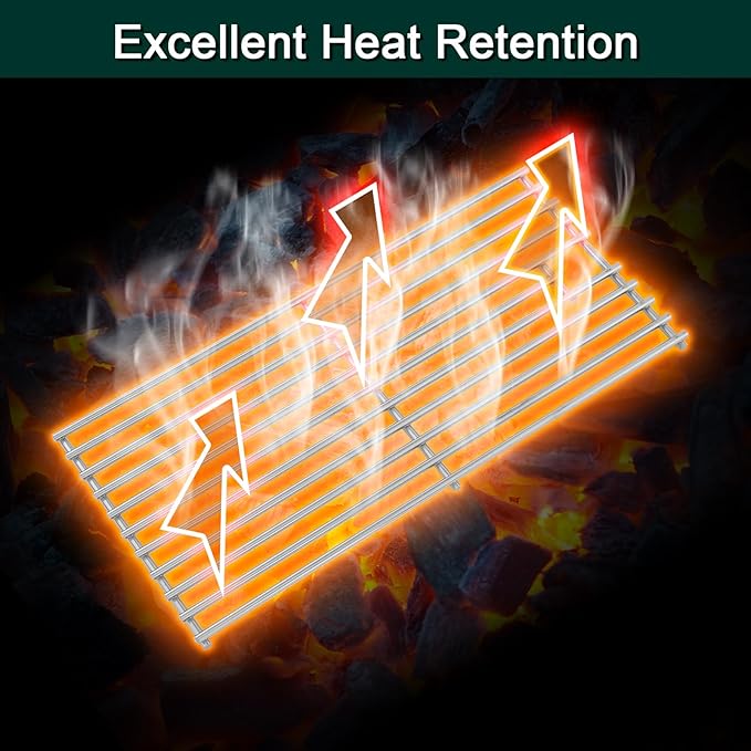 RJC008P RJC32A Grates Grill Replacement Parts for RCS Grill Parts 32’’ Premier RJC32AL Cooking Grid Blaze 4 Burner BLZ-4LTE2-NG BLZ-4LTE2-LP BLZ-4LTE2MG-LP BLZ-32-034 Summerset Sizzler Grill Grates