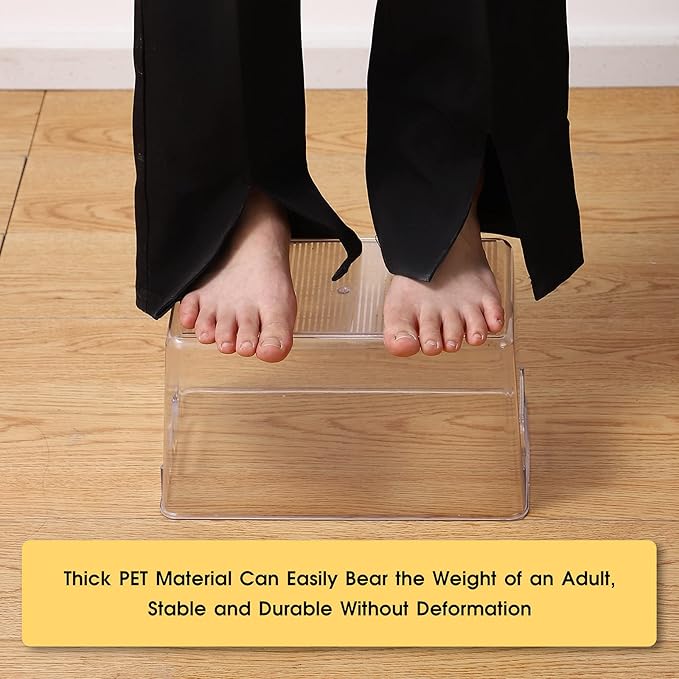 Set Of 6 Refrigerator Organizers and Storage,Stackable Large Clear Plastic Storage Bins with Handle,Freezer Organizer Bins,Perfect for Kitchen Cabinet Pantry Snack Containers,Closet Organization