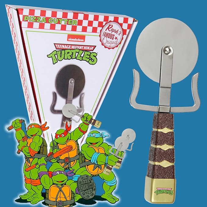 Teenage Mutant Ninja Turtles TMNT Raph's Famous Original Sai Pizza Cutter Wheel Tool