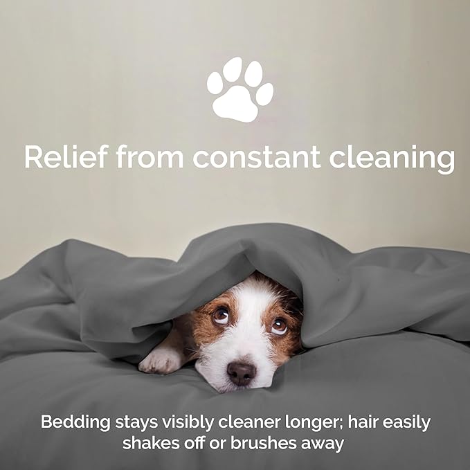 100% Viscose from Bamboo Sheets Queen Size, Super Soft Bedding Set, 4PC Cooling Sheets for Hot Sleepers, Vegan Silk Moisture Wicking, Organically Grown Bedsheet, Steel - 60" x 80"