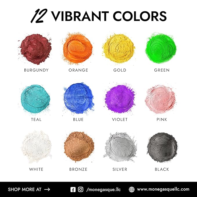 MONÉGASQUE Bronze Edible Glitter for Drinks 7g – Copper Edible Glitter for Cakes & Cocktails – Luster Dust for Drinks, Cocktail, & Chocolate – Drink Shimmering Bronze – Cake Decorations Sprinkles