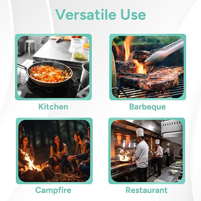 Casa Platino Heat Resistant Oven Mitts & Pot Holders, 4-Piece – Oven Mitt for Baking & BBQ, Potholders for Kitchens – Withstands Heat Up to 500°F, Soft, Durable & Non-Slip – Sage