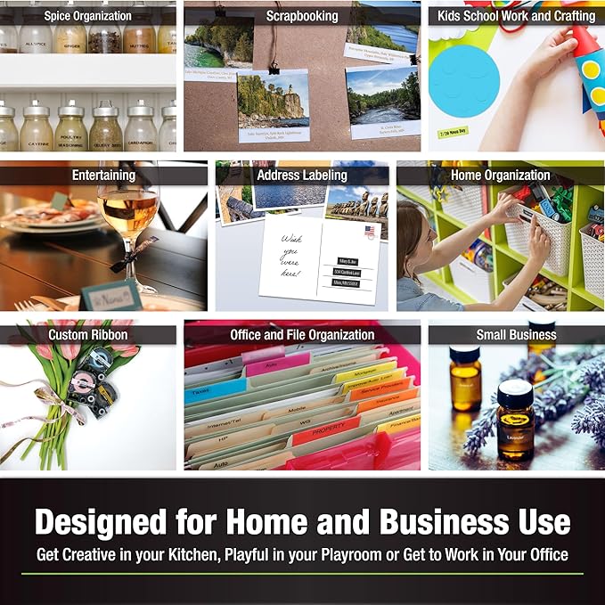 LABELWORKS Epson LW-K200PX-DBL Portable QWERTY Keyboard Label Maker for Home & Hobbies - Craft, Organize, and Personalize - Dark Blue Printer