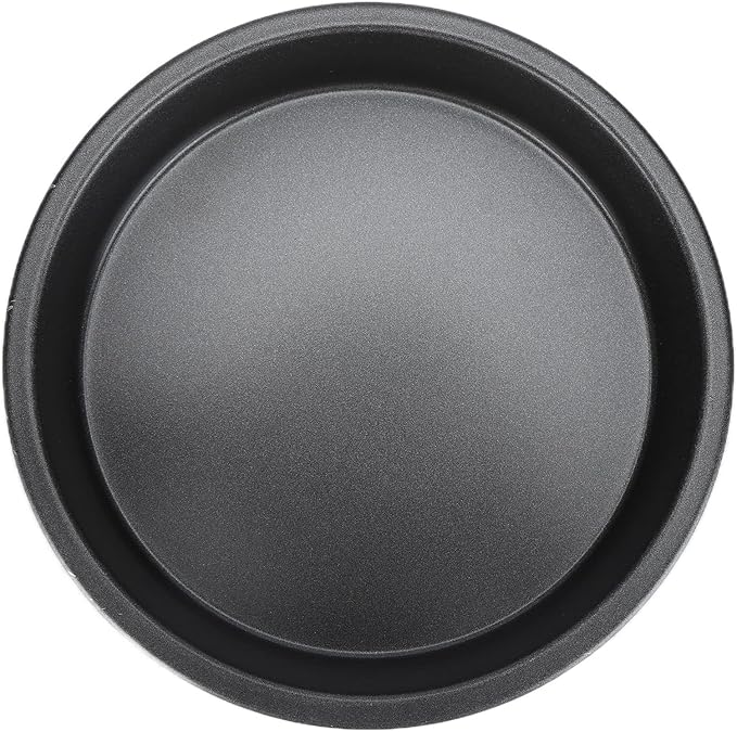 2Pcs Pizza Pan, 6in/9in/10in/12in Deep Dish Round Pizza Pan for Oven, Non Stick Thickened Carbon Steel Baking Pan for Home Kitchen, Dishwasher Safe(9in)