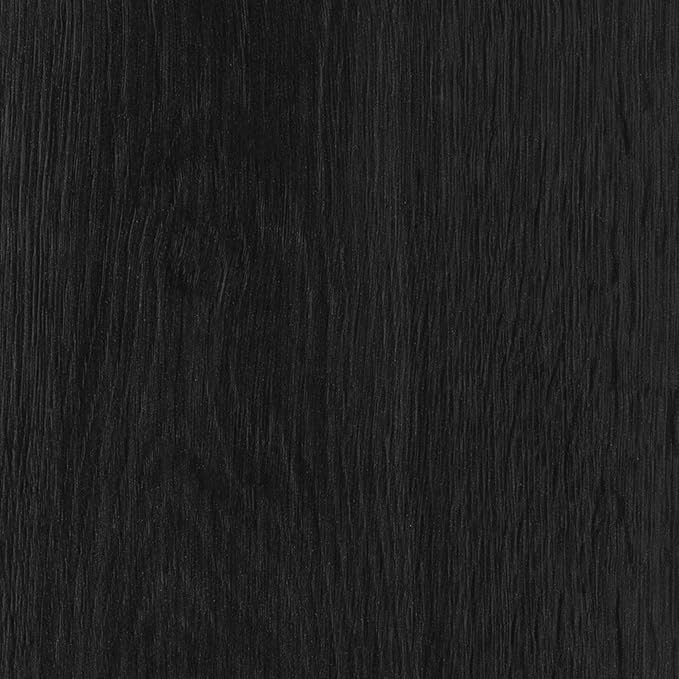 Heimlove Black Deep Floating Shelves for Wall, 30W x 8D Wood Wall Shelves Set of 2, Wide Floating Bookshelf for Living Room, Kitchen, Office, Bedroom and Decor Storage, with Metal Bracket - Black