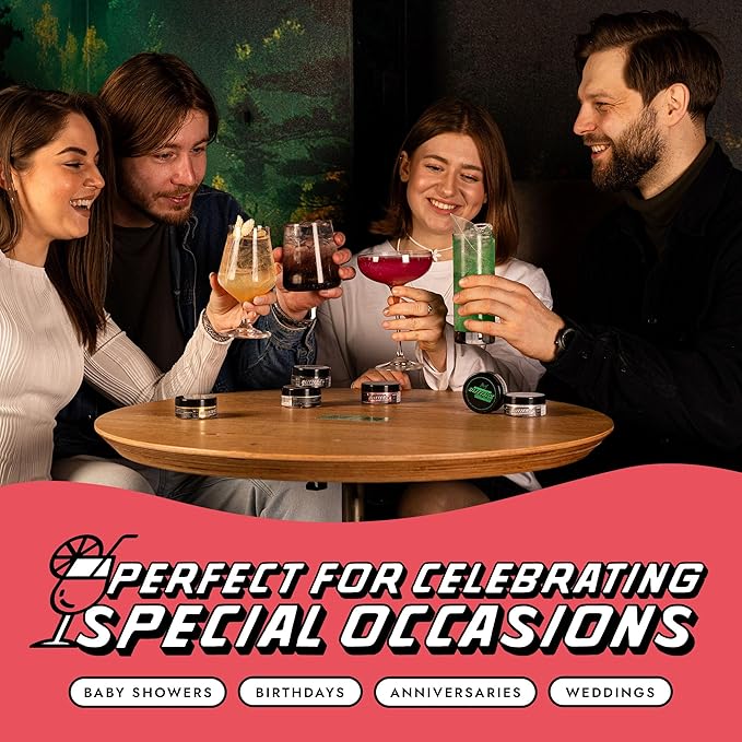 MONÉGASQUE Sakura Pink Edible Glitter for Drinks 10g – Pink Edible Glitter for Cakes & Cocktails – Halloween Drink Shimmer Powder – Sparkles for Drinks – Food & Cake Decorations Spray Sprinkles