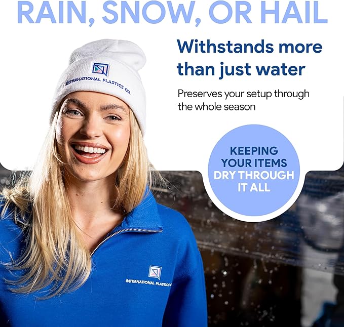 International Plastics Co. 4 Pack of 18" Plastic Stretch Film Wrap 1200 feet Each 500% Stretch Ability