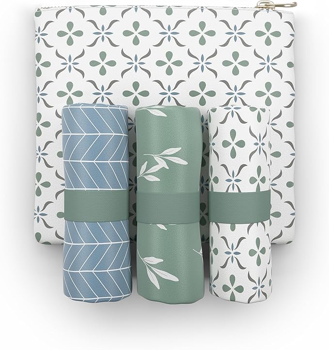 Reusable Grocery Bag - Stylish Shopping Bag for Groceries - Foldable Tote Bag - Medium Size