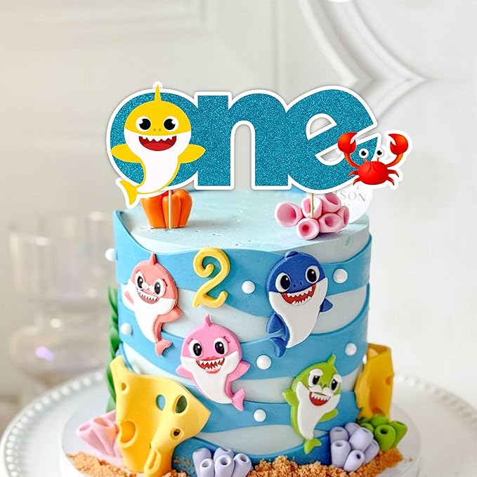 Seyal® Bby Shrk One Cake Topper