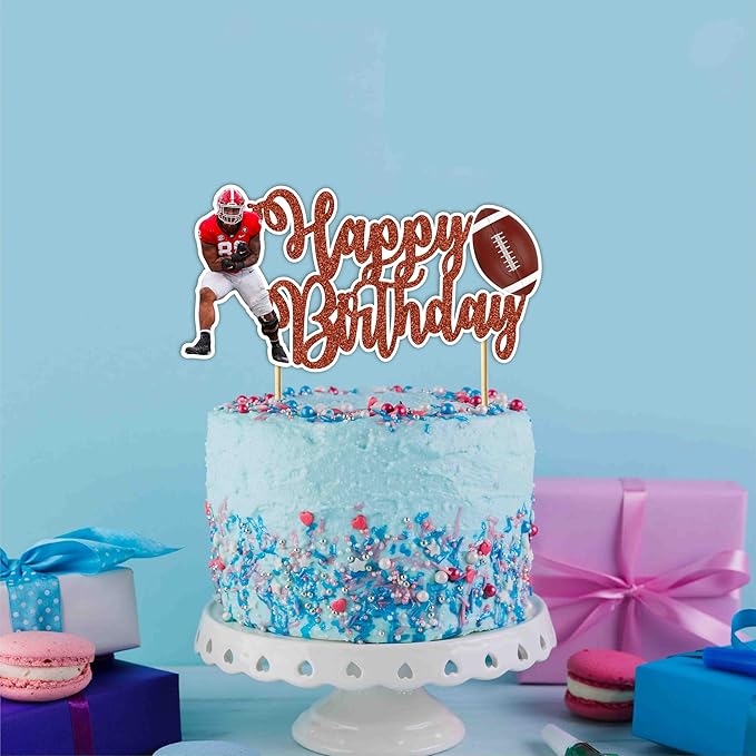 Seyal® Baseball Happy Birthday Cake Topper