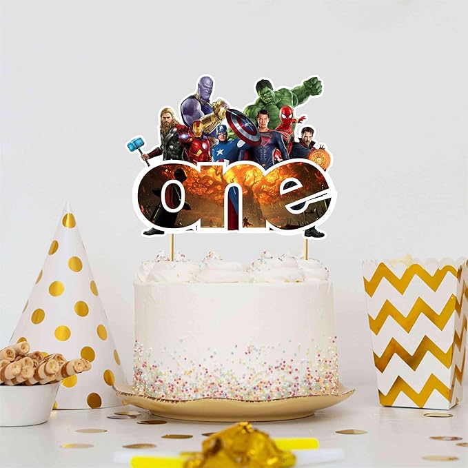 Seyal® Suprhero One Cake Topper